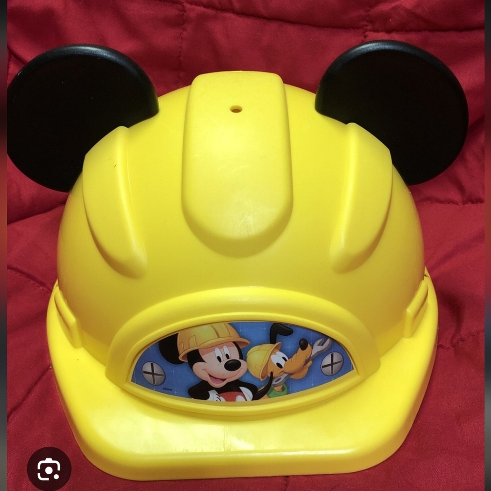 Disney Mickey Mouse Yellow Kids Hard Hat